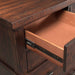 Jax Platform Storage Bedroom Set in Cherry - Tony’s Furniture Store & Linen (GA) - Multi Location