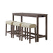 Oak Lawn Bar Table Single Pack (Table + Three Stools) - Tony’s Furniture Store & Linen (GA) - Multi Location