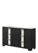 Crown Mark Furniture Rangley 6 Drawer Dresser in Black image