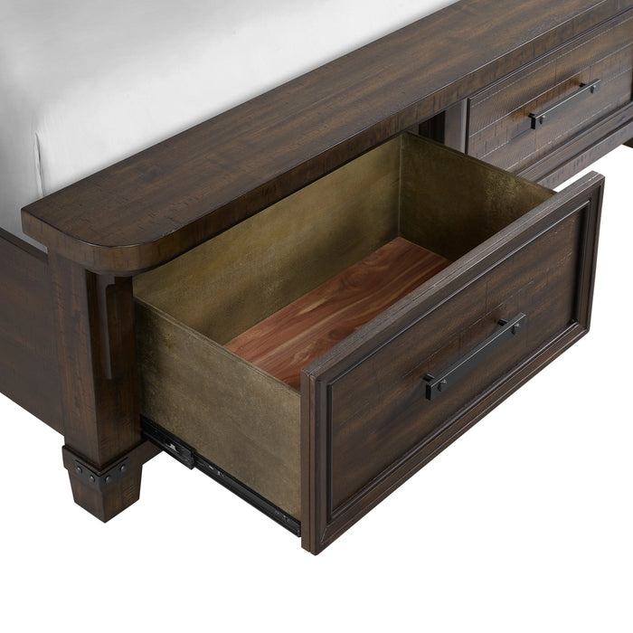 Colorado City Storage Bed in Charcoal - Tony’s Furniture Store & Linen (GA) - Multi Location