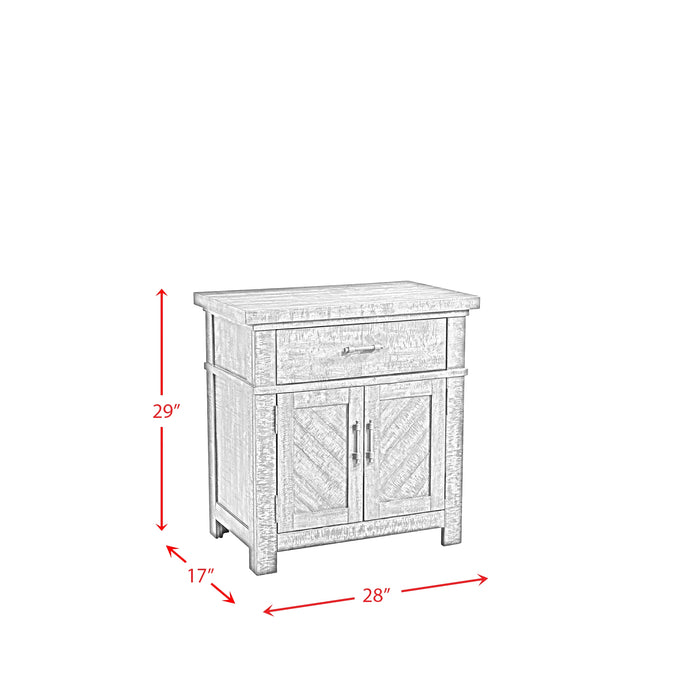 Jax Platform Storage Bedroom Set in Cherry - Tony’s Furniture Store & Linen (GA) - Multi Location