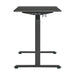 Oakland Adjustable Desk in Black - 3A Packing - Tony’s Furniture Store & Linen (GA) - Multi Location