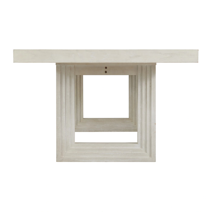 Avalanche Rectangular Dining Table with 18"" Leaf in Antique White - Tony’s Furniture Store & Linen (GA) - Multi Location