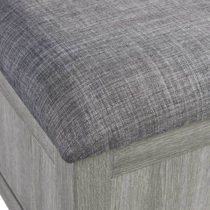 Uster Coffee Table W/Four storage Stools Grey - Tony’s Furniture Store & Linen (GA) - Multi Location