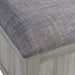 Uster Coffee Table W/Four storage Stools Grey - Tony’s Furniture Store & Linen (GA) - Multi Location