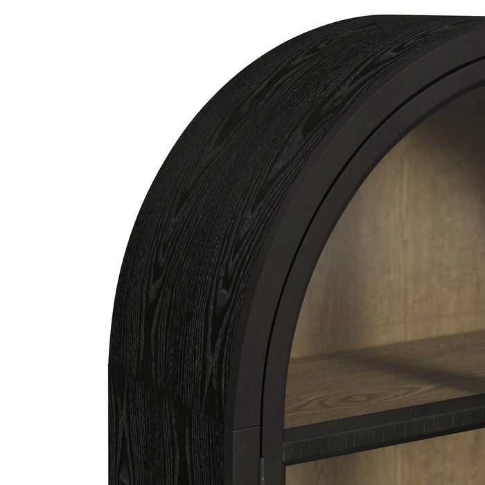 Taurus Bookcase in Flat Black - Tony’s Furniture Store & Linen (GA) - Multi Location