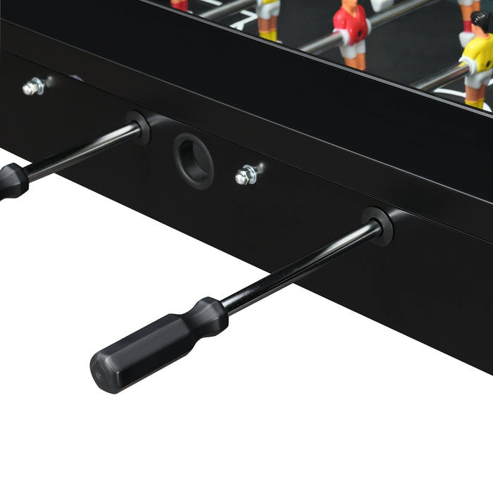 Giga Foosball Table (SSG-110601) Black Foosball Table - Tony’s Furniture Store & Linen (GA) - Multi Location