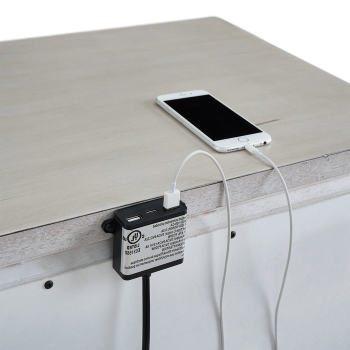 McCoy 2-Drawer Nightstand with USB - Tony’s Furniture Store & Linen (GA) - Multi Location