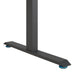 Oakland Adjustable Desk in Black - 3A Packing - Tony’s Furniture Store & Linen (GA) - Multi Location