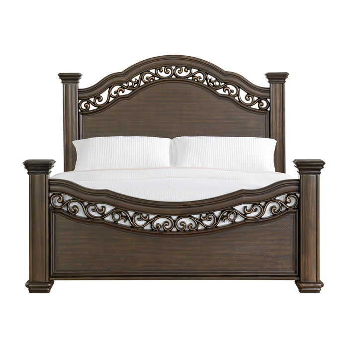 Brunswick Panel Bed in Mahogany - Tony’s Furniture Store & Linen (GA) - Multi Location