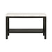 Marcello w/ White Top - Sofa Table - Tony’s Furniture Store & Linen (GA) - Multi Location
