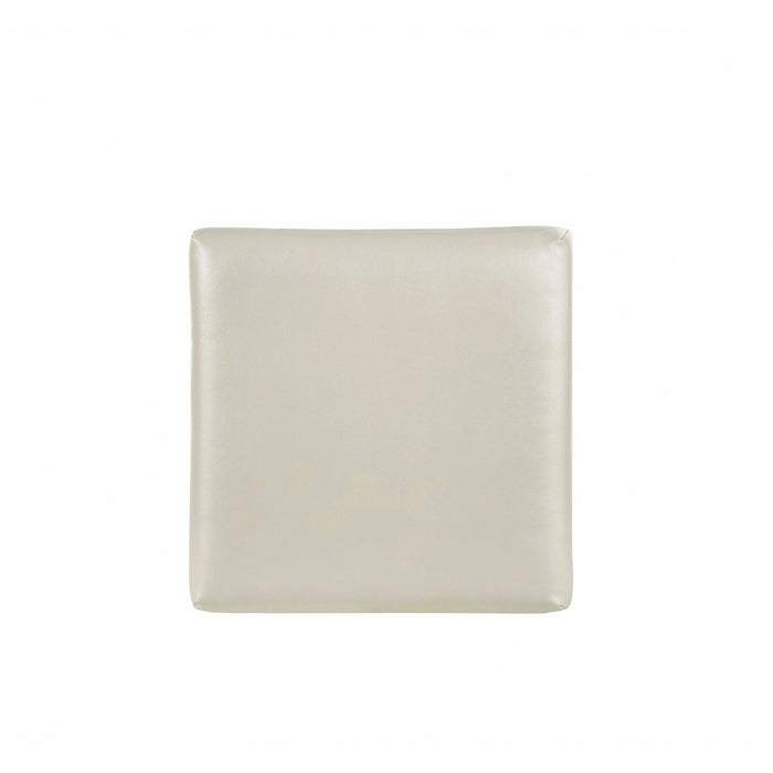 Twenty Nine Dressing Stool W/Acrylic Leg White - Tony’s Furniture Store & Linen (GA) - Multi Location