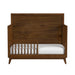 Malia Crib with High Headboard and Guardrail in Walnut - Tony’s Furniture Store & Linen (GA) - Multi Location