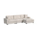 Arizona Modular Armless Chair in Steno Beige - Tony’s Furniture Store & Linen (GA) - Multi Location