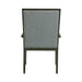 Donovan Upholstery Arm Chair Dark (2 Per Pack) - Tony’s Furniture Store & Linen (GA) - Multi Location