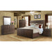 Jax Platform Storage Bedroom Set in Cherry - Tony’s Furniture Store & Linen (GA) - Multi Location