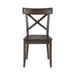 (D210-43C) Coronado- Side Chair (2/Ctn)- Chocolate - Tony’s Furniture Store & Linen (GA) - Multi Location