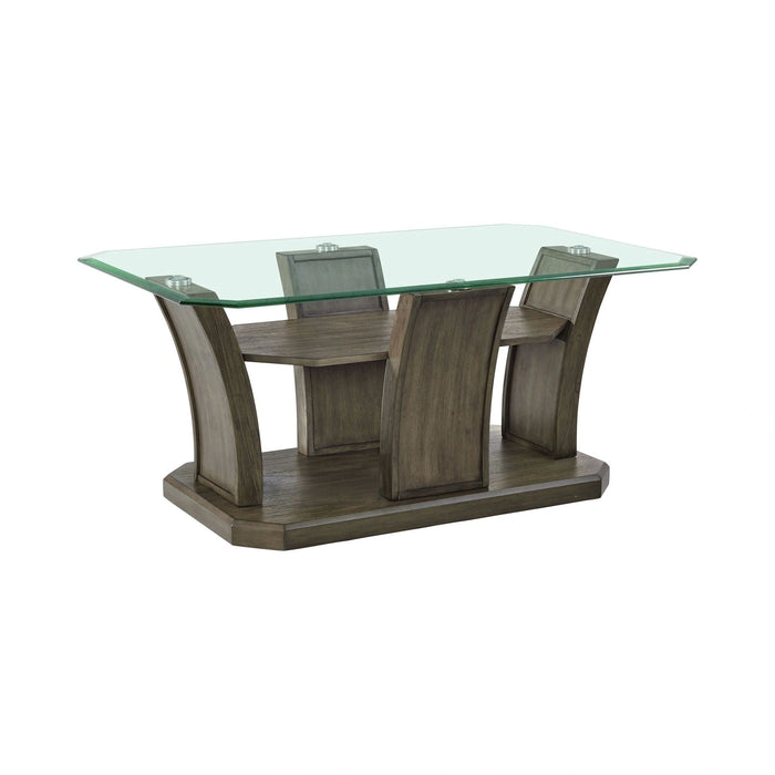 Dapper Rectangular Coffee Table Grey - Tony’s Furniture Store & Linen (GA) - Multi Location