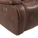 Atlantis Power Motion Sofa with Power Motion Head Recliner in Heritage Brown - Tony’s Furniture Store & Linen (GA) - Multi Location