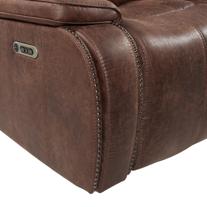 Atlantis Living Room Set in Heritage Brown - Tony’s Furniture Store & Linen (GA) - Multi Location