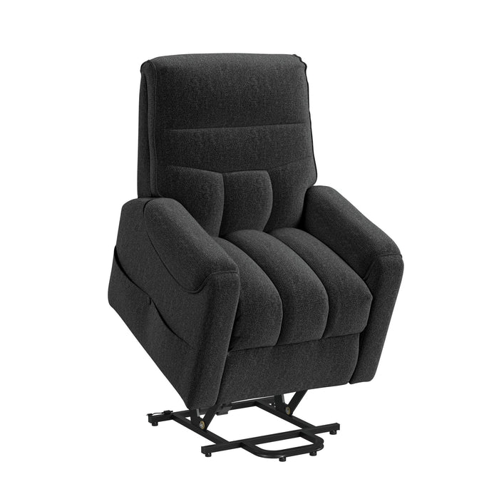 Desoto Power Lift Chair in Sahara Black - Tony’s Furniture Store & Linen (GA) - Multi Location