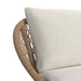 Grace Outdoor Seating 4PC Set - Black, Natural and Olefin Beige - Tony’s Furniture Store & Linen (GA) - Multi Location