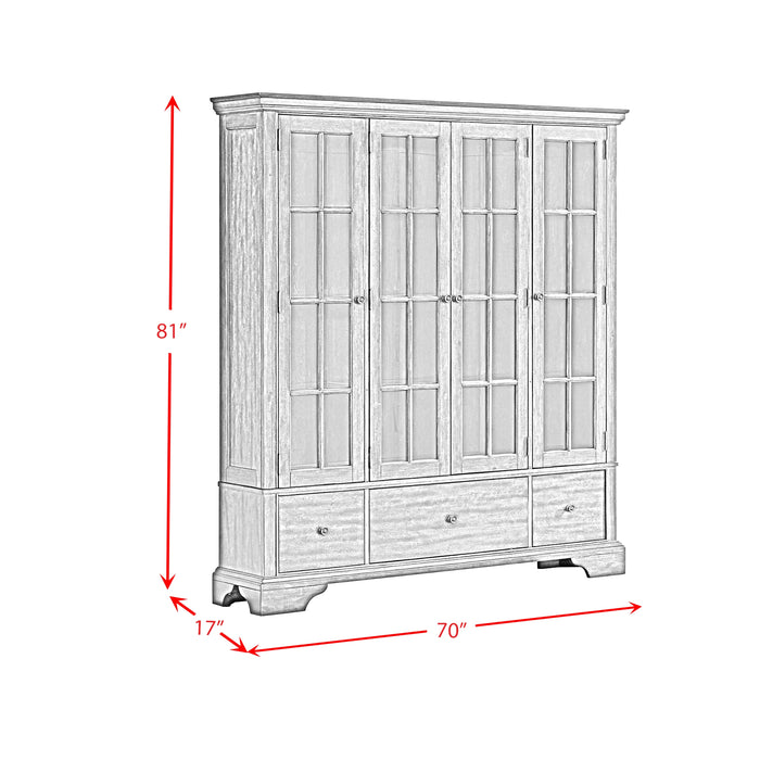 Phillipe Complete Curio in Cherry