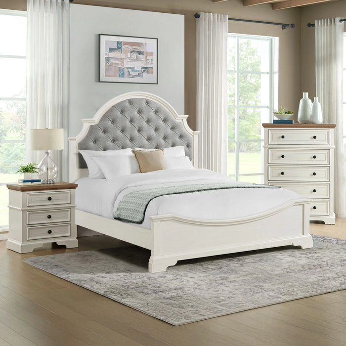 Eastwood Youth UPH Bedroom Set in Off-White - Tony’s Furniture Store & Linen (GA) - Multi Location