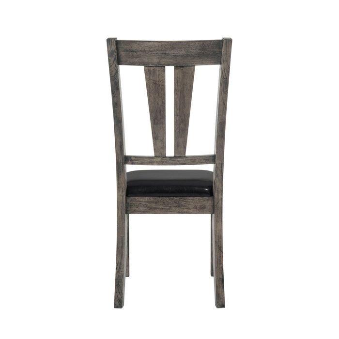 Nathan Fan Back Chair W/Pu Seat (2 Per Pack) - Tony’s Furniture Store & Linen (GA) - Multi Location