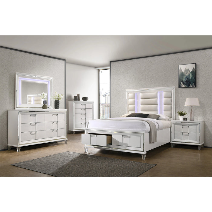 Twenty Nine Nightstand w/USB White - Tony’s Furniture Store & Linen (GA) - Multi Location