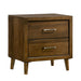 Malibu Bedroom Set with 2 Nightstands in Walnut - Tony’s Furniture Store & Linen (GA) - Multi Location