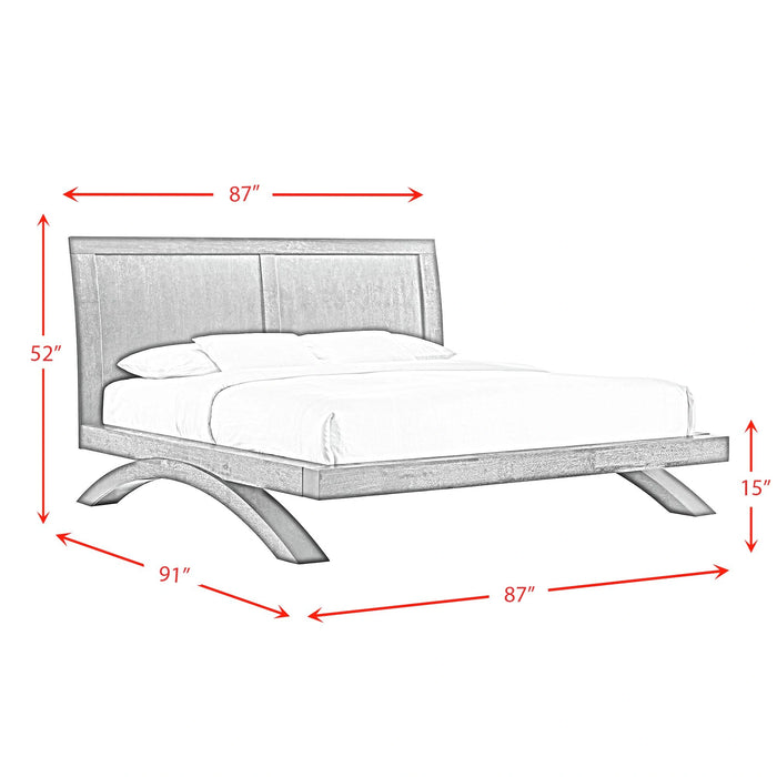 Allan Bedroom Set with 2 Nightstands in Black - Tony’s Furniture Store & Linen (GA) - Multi Location
