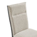 Axel 5PC Standard Height Dining Set in Espresso-Round Table and Four Light Grey Fabric Chairs - Tony’s Furniture Store & Linen (GA) - Multi Location