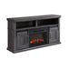 Macau Console with 23"" Fireplace Insert in Grey - Tony’s Furniture Store & Linen (GA) - Multi Location