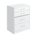 Irvine Mini Dressing Table with Stool, LED and USB in Glossy White - Tony’s Furniture Store & Linen (GA) - Multi Location