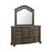 Brunswick Dresser and Mirror Set in Mahogany - Tony’s Furniture Store & Linen (GA) - Multi Location