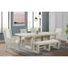 Avalanche Dining Bench in Antique White - Tony’s Furniture Store & Linen (GA) - Multi Location