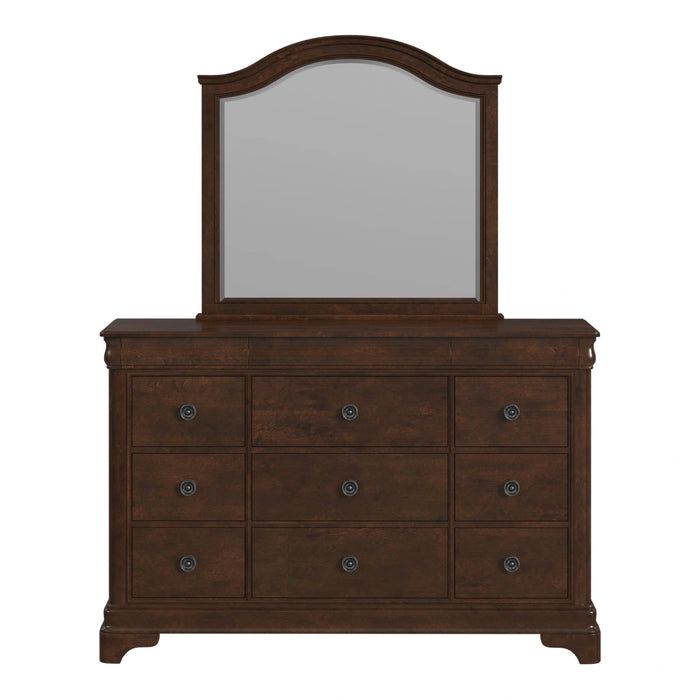 Cameron Cherry Dresser & Mirror Set - Tony’s Furniture Store & Linen (GA) - Multi Location
