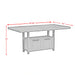 Transcend Table in Charcoal - Tony’s Furniture Store & Linen (GA) - Multi Location