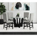 Oregon 5PC Dining Set in Black - Tony’s Furniture Store & Linen (GA) - Multi Location