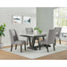 Everdeen Dining Set in Charcoal - Tony’s Furniture Store & Linen (GA) - Multi Location