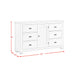 Kona Bedroom Set with 2 Nightstands in White - Tony’s Furniture Store & Linen (GA) - Multi Location