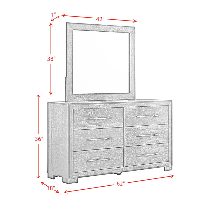Allan Dresser & Mirror Set in Black - Tony’s Furniture Store & Linen (GA) - Multi Location