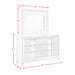 Twenty Nine Storage Bedroom Set in White - Tony’s Furniture Store & Linen (GA) - Multi Location