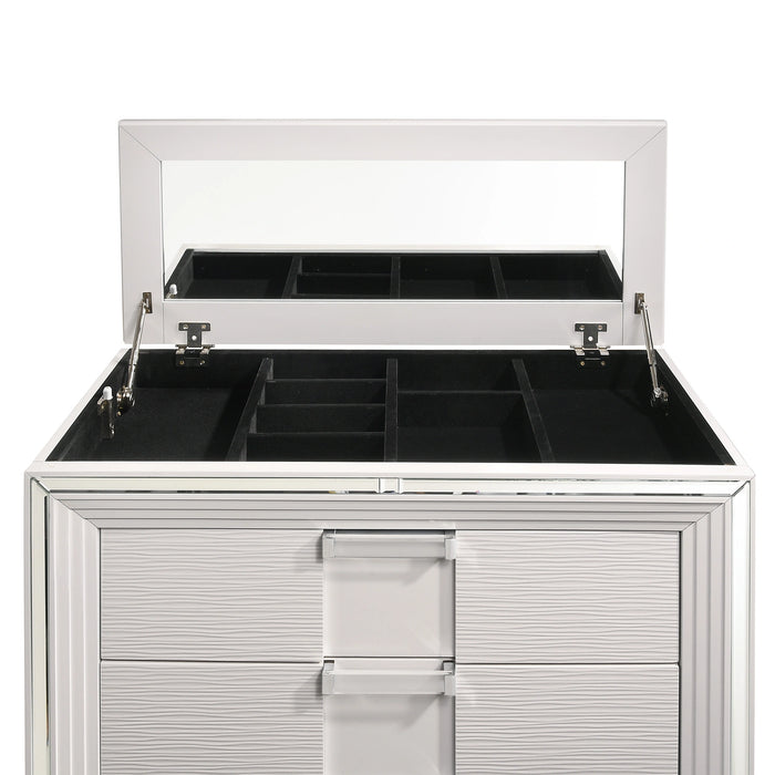 Twenty Nine Storage Bedroom Set in White - Tony’s Furniture Store & Linen (GA) - Multi Location