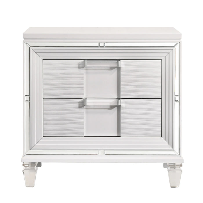 Twenty Nine Nightstand w/USB White - Tony’s Furniture Store & Linen (GA) - Multi Location
