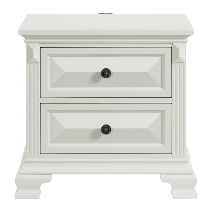 Bridgestone 2-Drawer Nightstand with USB - Tony’s Furniture Store & Linen (GA) - Multi Location