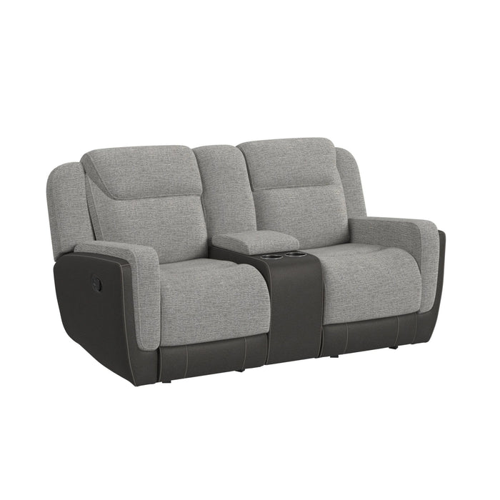 Hornet Motion Glider Loveseat with Console - Tony’s Furniture Store & Linen (GA) - Multi Location