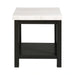 Marcello w/ White Top - End table - Tony’s Furniture Store & Linen (GA) - Multi Location
