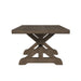 Yellowstone Dining Table with 2x12"" Leaves in Medium Brown - Tony’s Furniture Store & Linen (GA) - Multi Location